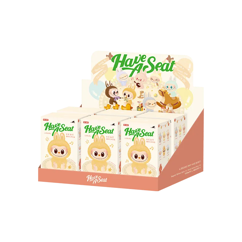 THE MONSTERS - Have a Seat Vinyl Plush Blind Box