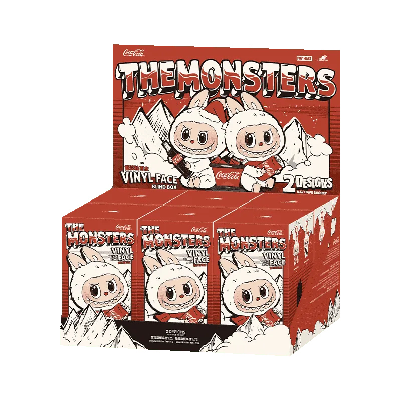 THE MONSTERS COCA-COLA SERIES-Vinyl Face Blind Box